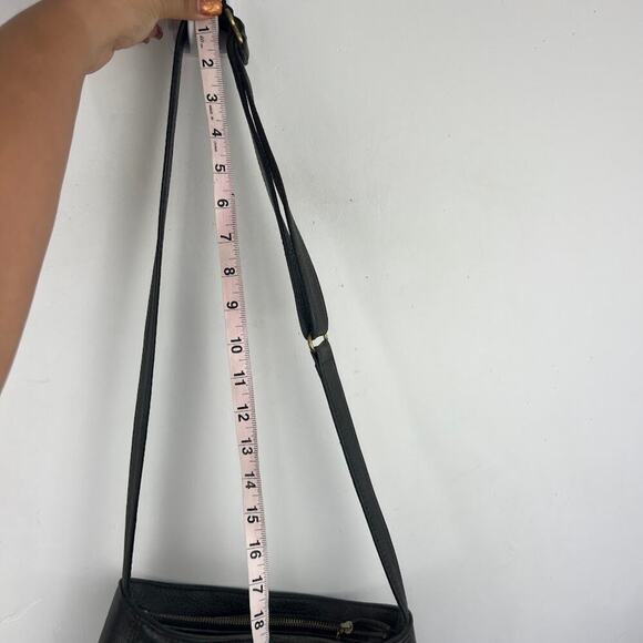 Vintage Coach Pebbled Leather 4920 hobo over the shoulder bag 3 sections - Picture 13 of 15